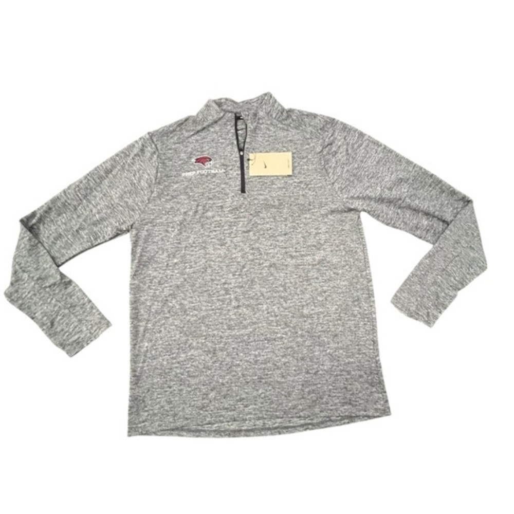 PREP FOOTBALL Long Sleeve Athletic‎ Shirt 1/2 Zip Medium NWT NIKE RUNNING $75
